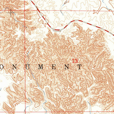 United States Geological Survey Wall SE, SD (1960, 24000-Scale) digital map