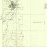 United States Geological Survey Wall, TX (1928, 62500-Scale) digital map