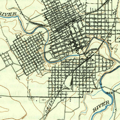 United States Geological Survey Wall, TX (1928, 62500-Scale) digital map
