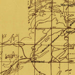 United States Geological Survey Wall Ula, WA-OR (1915, 96000-Scale) digital map