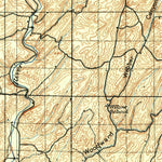 United States Geological Survey Wall Ula, WA-OR (1918, 125000-Scale) digital map