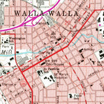 United States Geological Survey Walla Walla, WA-OR (1966, 24000-Scale) digital map