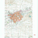 United States Geological Survey Walla Walla, WA-OR (1998, 24000-Scale) digital map