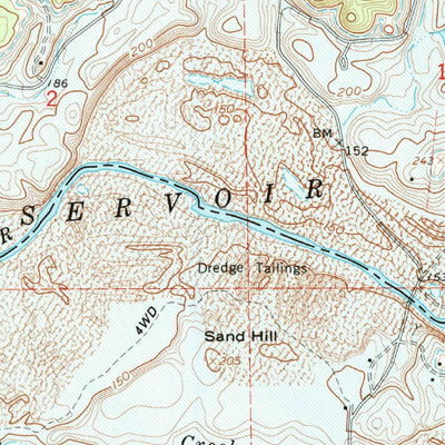 United States Geological Survey Wallace, CA (1962, 24000-Scale) digital map