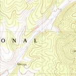 United States Geological Survey Wallace Canyon, NV (1989, 24000-Scale) digital map