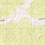 United States Geological Survey Wallace Canyon, NV (1989, 24000-Scale) digital map