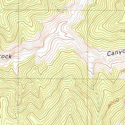 United States Geological Survey Wallace Canyon, NV (1989, 24000-Scale) digital map