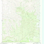 United States Geological Survey Wallace Draw, TX (1972, 24000-Scale) digital map