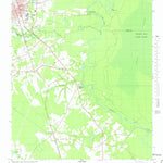 United States Geological Survey Wallace East, NC (1981, 24000-Scale) digital map