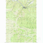 United States Geological Survey Wallace, ID (1988, 24000-Scale) digital map
