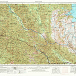 United States Geological Survey Wallace, ID-MT (1956, 250000-Scale) digital map