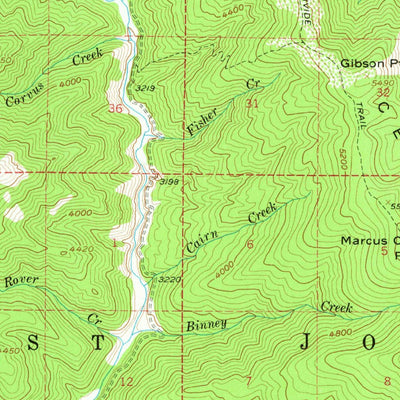 United States Geological Survey Wallace, ID-MT (1957, 62500-Scale) digital map