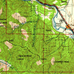 United States Geological Survey Wallace, ID-MT (1960, 250000-Scale) digital map