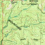 United States Geological Survey Wallace, ID-MT (1994, 100000-Scale) digital map