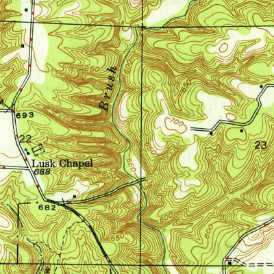 United States Geological Survey Wallace, IN (1948, 24000-Scale) digital map