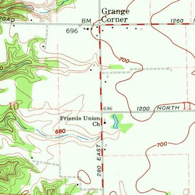 United States Geological Survey Wallace, IN (1961, 24000-Scale) digital map