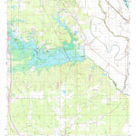 United States Geological Survey Wallace Lake, LA (1980, 24000-Scale) digital map