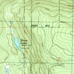 United States Geological Survey Wallace Lake, WA (1989, 24000-Scale) digital map