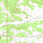 United States Geological Survey Wallace Mesa, NM (1981, 24000-Scale) digital map