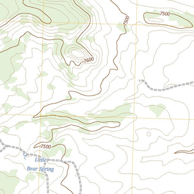 United States Geological Survey Wallace Mesa, NM (2023, 24000-Scale) digital map