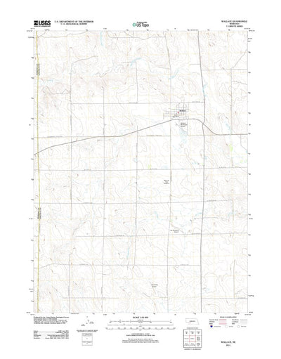 United States Geological Survey Wallace, NE (2011, 24000-Scale) digital map
