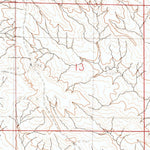 United States Geological Survey Wallace Ranch, SD-NE (1982, 25000-Scale) digital map