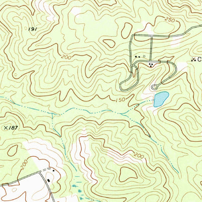 United States Geological Survey Wallace, SC (1971, 24000-Scale) digital map