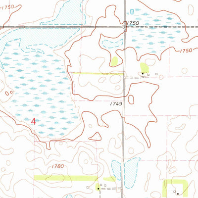 United States Geological Survey Wallace, SD (1973, 24000-Scale) digital map