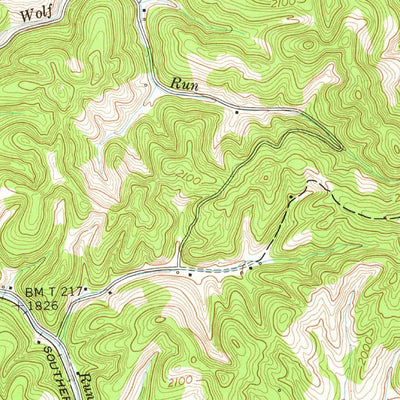 United States Geological Survey Wallace, VA (1960, 24000-Scale) digital map