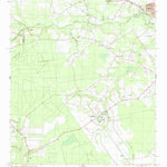 United States Geological Survey Wallace West, NC (1984, 24000-Scale) digital map