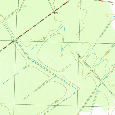 United States Geological Survey Wallace West, NC (1984, 24000-Scale) digital map