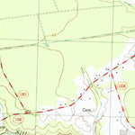 United States Geological Survey Wallace West, NC (1997, 24000-Scale) digital map