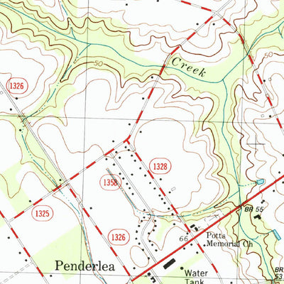 United States Geological Survey Wallace West, NC (1997, 24000-Scale) digital map