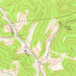 United States Geological Survey Wallace, WV (1960, 24000-Scale) digital map