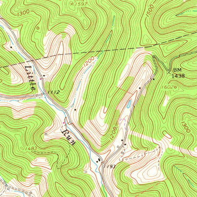 United States Geological Survey Wallace, WV (1960, 24000-Scale) digital map
