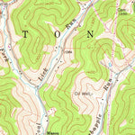United States Geological Survey Wallace, WV (1960, 24000-Scale) digital map