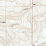 United States Geological Survey Wallaces Peak, UT (1989, 24000-Scale) digital map