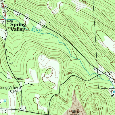 United States Geological Survey Wallaceton, PA (1993, 24000-Scale) digital map