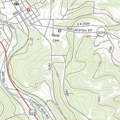 United States Geological Survey Wallaceton, PA (2023, 24000-Scale) digital map