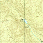 United States Geological Survey Wallagrass Lakes, ME (1985, 24000-Scale) digital map