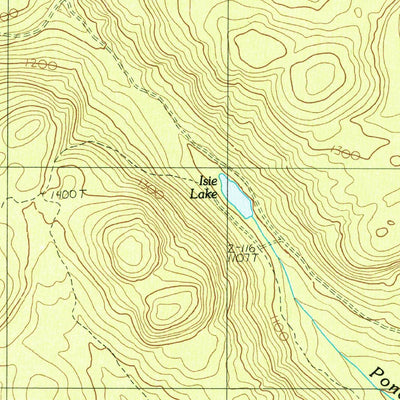 United States Geological Survey Wallagrass Lakes, ME (1985, 24000-Scale) digital map