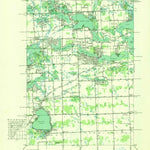 United States Geological Survey Walled Lake, MI (1936, 31680-Scale) digital map
