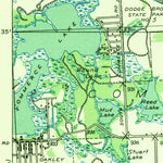 United States Geological Survey Walled Lake, MI (1936, 31680-Scale) digital map