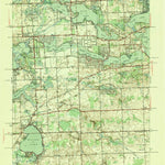 United States Geological Survey Walled Lake, MI (1945, 24000-Scale) digital map