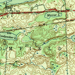 United States Geological Survey Walled Lake, MI (1945, 24000-Scale) digital map