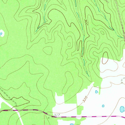 United States Geological Survey Waller NW, TX (1960, 24000-Scale) digital map