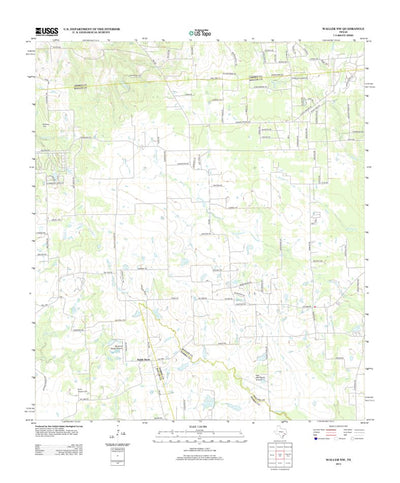 United States Geological Survey Waller NW, TX (2013, 24000-Scale) digital map