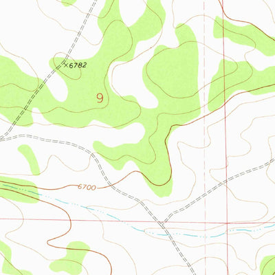 United States Geological Survey Waller Ranch, NM (1978, 24000-Scale) digital map