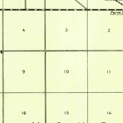 United States Geological Survey Wallhalla, ND (1943, 62500-Scale) digital map