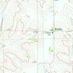 United States Geological Survey Wallin, IA (1978, 24000-Scale) digital map